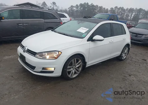 2015 Volkswagen Golf Tdi Sel 4-Door z USA, uszkodzony, nr VIN 3VW2A7AU5FM012759